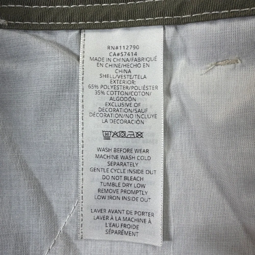 True Religion Cargo SN Pant HS Men 38 Kalamata Olive Green Y2K Baggy Streetwear
